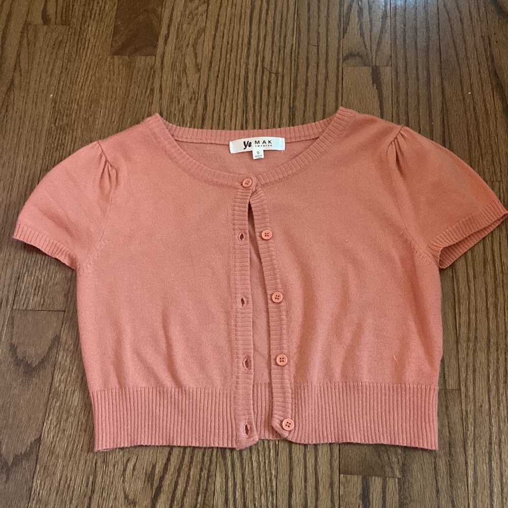 YEMAK Women's Cropped Bolero Cardigan